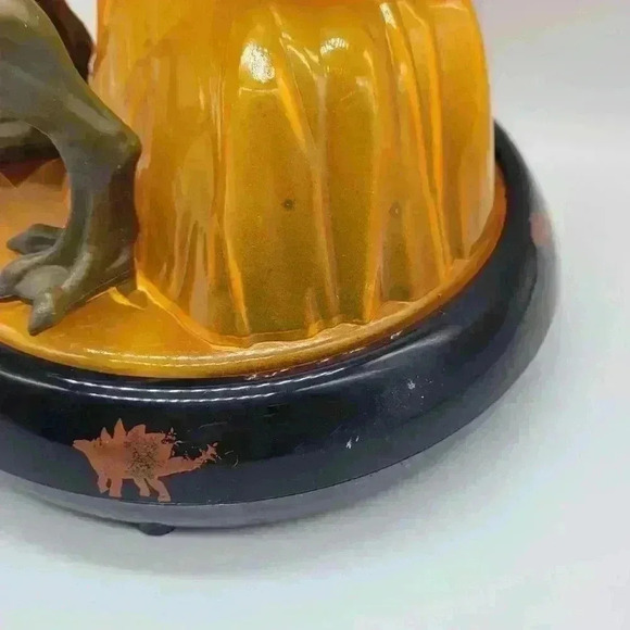 Jurassic World Nightlight KINGDOM T REX Lighted Lava Dinosaur LAMP 8” X 6.5” - Picture 9 of 14